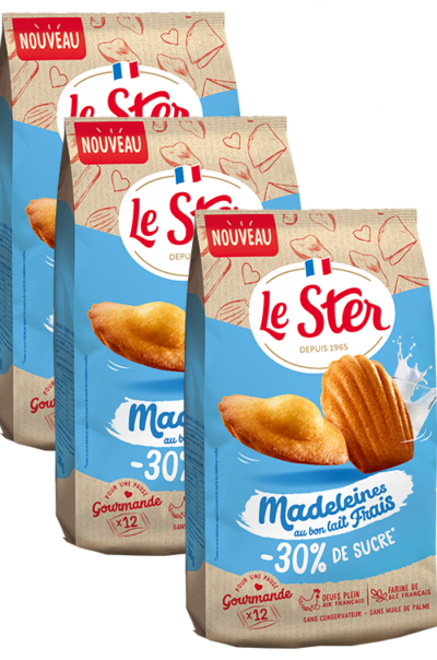 Madeleines au Lait Frais