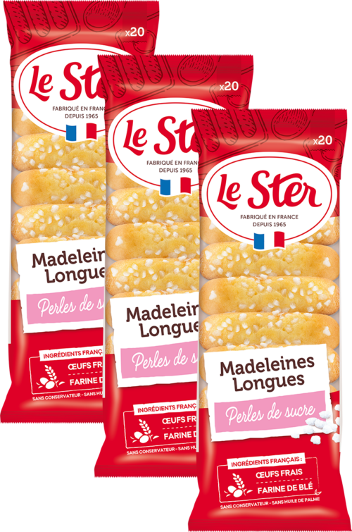 Le Ster - Madeleines Longues Sucre