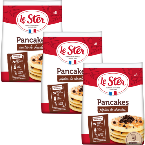 Le Ster - Pancakes aux Pépites de Chocolat