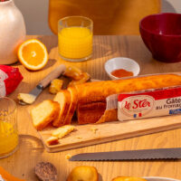 Gâteau au fromage blanc petit déjeuner Le Ster