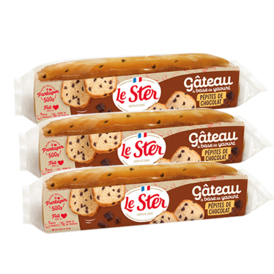 Gâteau Fromage Blanc et Pépites de Chocolat