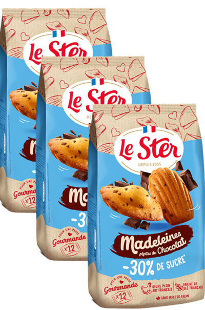 Madeleines aux Pépites de Chocolat